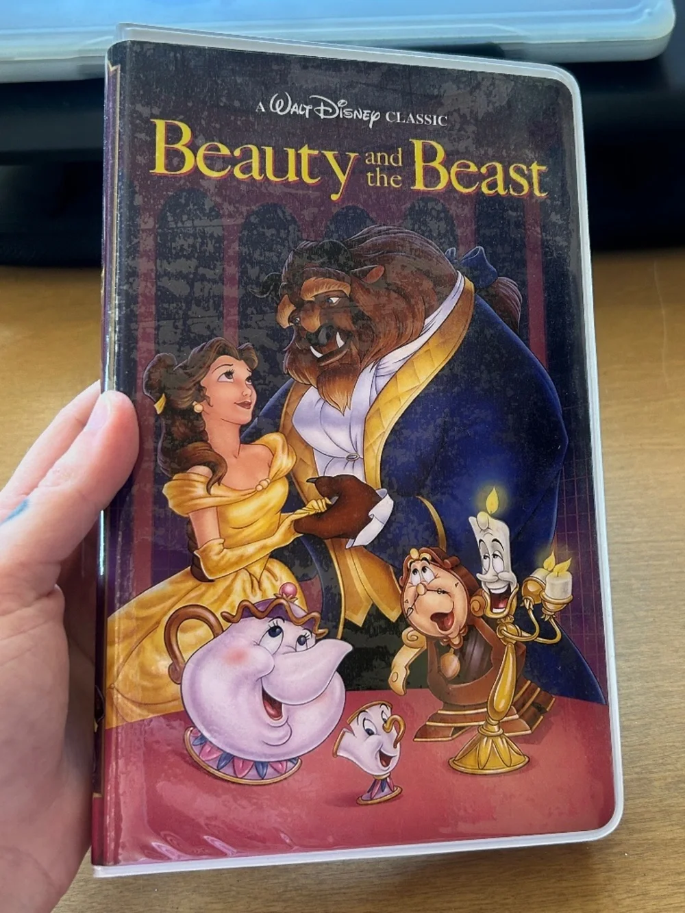 Beauty and the Beast VHS Notebook